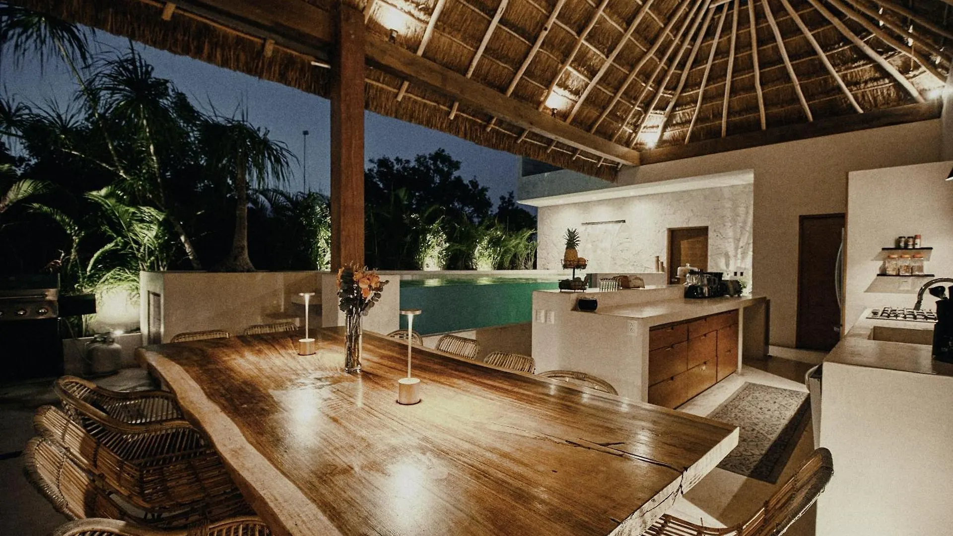 Yax'Na House Luxury 240M2 - 12 Persons - 6 Rooms - 2 Swimming Pool - 3 Jacuzzis 툴룸